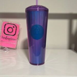 STARBUCKS purple KALEIDOSCOPE TUMBLER